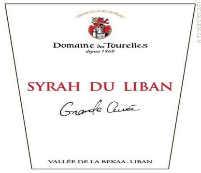 Label 1 of Domaine des Tourelles 'Syrah du Liban'