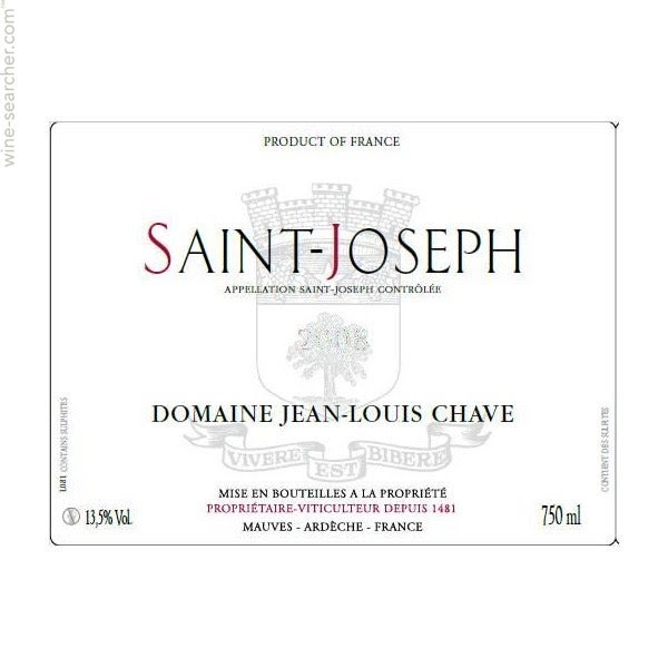 2015 Domaine Jean-Louis Chave Saint-Joseph, Rhone, France