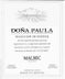 8th label thumbnail of Dona Paula Seleccion de Bodega Malbec