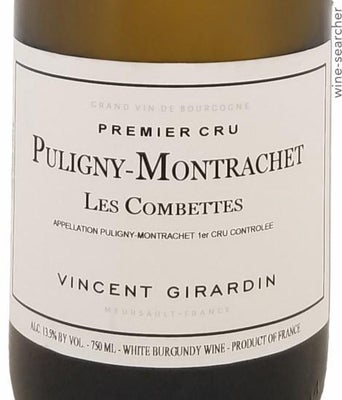 Label 1 of Vincent Girardin Les Combettes