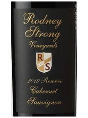 Click to see larger label image Label of 2014 Rodney Strong Reserve Cabernet Sauvignon