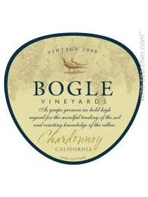 Click to see larger label image Label of Bogle Vineyards Chardonnay