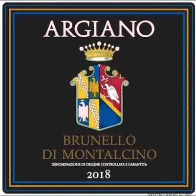 Label 1 of Argiano Brunello di Montalcino DOCG
