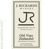 2nd label thumbnail of J. Rickards Winery Old Vine Zinfandel