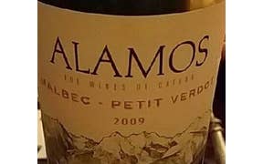 Click to see this product Label of Catena 'Alamos' Malbec - Petit Verdot