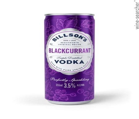 Label 1 of Billson's Blackcurrant Vodka Soda