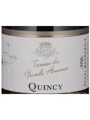 Click to see larger label image Label of 2013 Henri Bourgeois Quincy Terrasses des Grands Hommes