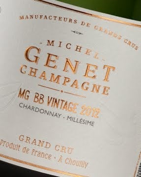 Michel Genet プレステージ 2005 GCブランドブラン Michel Genet Author Grand Cru Blanc de Blancs Millesime