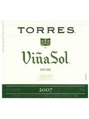 Click to see larger label image Label of 2007 Torres Vina Sol Parellada