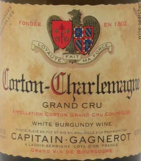 1993 Maison Capitain-Gagnerot Corton-Charlemagne Grand Cru
