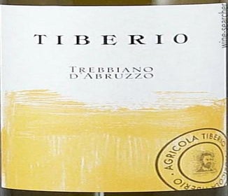 Label 1 of Azienda Vitivinicola Tiberio Trebbiano d'Abruzzo