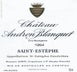 4th label thumbnail of Chateau Andron-Blanquet