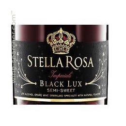Il Conte Stella Rosa Imperiale Black Lux Semi-Sweet Spumante ...