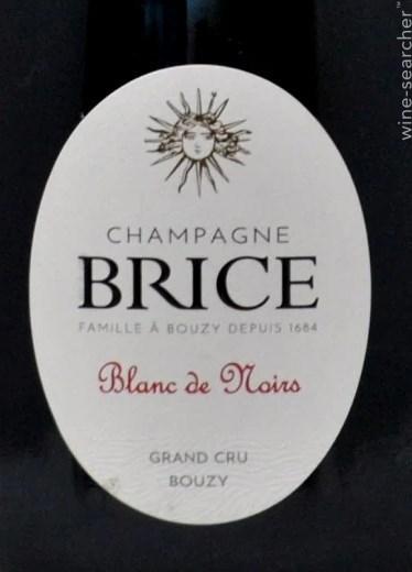 ワイン Champagne Brice Blanc de Noirs 750ml Brice Bouzy Grand Cru Blanc de Noirs Brut, Champagne, France