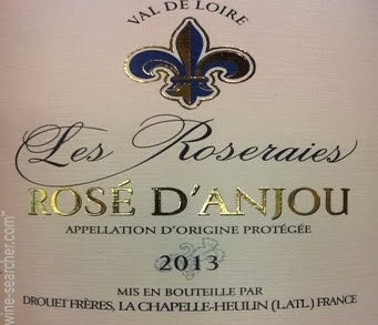 Label 1 of Drouet Freres Rose d'Anjou Les Roseraies