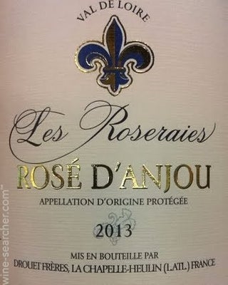 Label 1 of Drouet Freres Rose d'Anjou Les Roseraies
