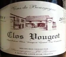 Label 1 of JC Guyaux Clos Vougeot Grand Cru