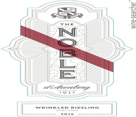 Label 4 of d'Arenberg The Noble Wrinkled Riesling