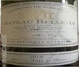Label 1 of Chateau Bellevue