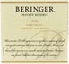 10th label thumbnail of Beringer Vineyards Private Reserve Cabernet Sauvignon