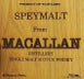 18th label thumbnail of Gordon & MacPhail Speymalt Macallan Single Malt Scotch Whisky