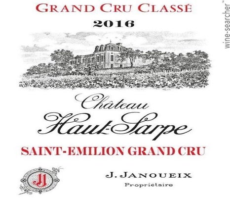 Label 1 of Chateau Haut Sarpe