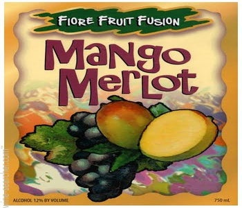 Label 1 of The Fiore Winery Mango - Merlot
