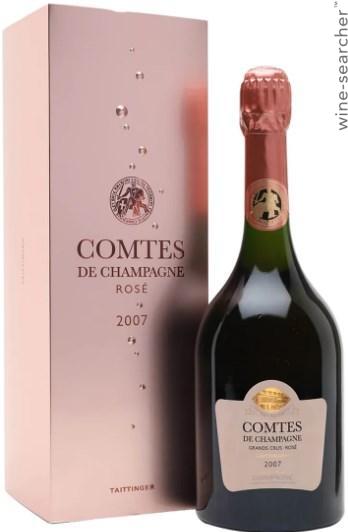 2007 Taittinger Comtes de Champagne Brut Rose, Champagne