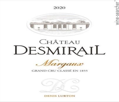Label 1 of Chateau Desmirail