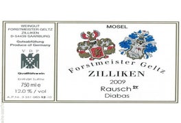 Forstmeister Geltz Zilliken Saarburger Rausch Prices Stores Tasting Notes And Market Data