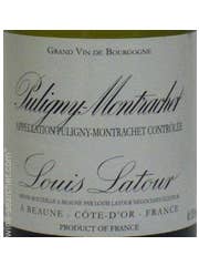 Click to see larger label image Label of 1983 Louis Latour Puligny-Montrachet