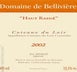 1st label thumbnail of Eric Nicolas Domaine de Belliviere Haut-Rasne Coteaux du Loir