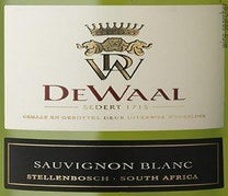Label 1 of De Waal Sauvignon Blanc