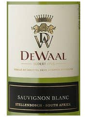 Click to see larger label image Label of De Waal Sauvignon Blanc