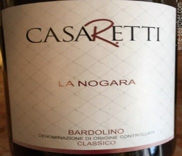 Label 1 of Casaretti 'La Nogara' Bardolino Classico