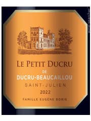 Click to see larger label image Label of 1988 Le Petit Ducru de Ducru-Beaucaillou