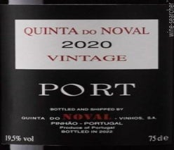 Label 1 of Quinta do Noval Vintage Port