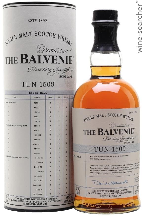 The Balvenie Tun 1509 Batch 6 Single Malt Scotch Whisky