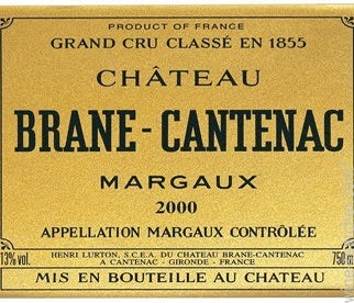 Label 11 of Chateau Brane-Cantenac