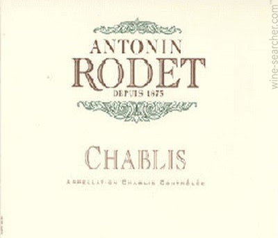 Label 1 of Antonin Rodet Chablis