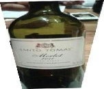 Label 1 of Bodegas de Santo Tomas Merlot