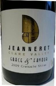 Label 1 of Jeanneret Wines Grace & Favour Grenache - Shiraz