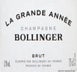 18th label thumbnail of Bollinger La Grande Annee Brut