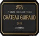 1st label thumbnail of Chateau Guiraud