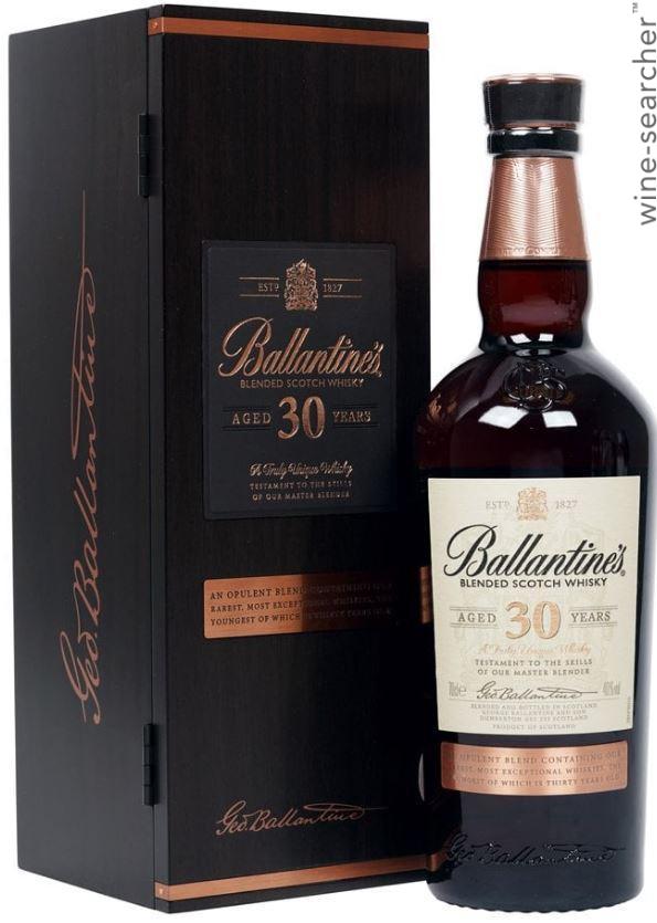 ウイスキー Ballantine's 30Years Scotch Whisky Ballantine's 30 Year Old Blended Scotch Whisky, Scotland