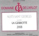 2nd label thumbnail of Domaine de L'Arlot Nuits-Saint-Georges Cuvee La Gerbotte Blanc