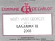 2nd label thumbnail of Domaine de L'Arlot Nuits-Saint-Georges Cuvee La Gerbotte Blanc