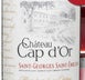 2nd label thumbnail of Chateau Cap d'Or