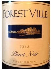 Click to see larger label image Label of 2005 ForestVille Reserve Pinot Noir