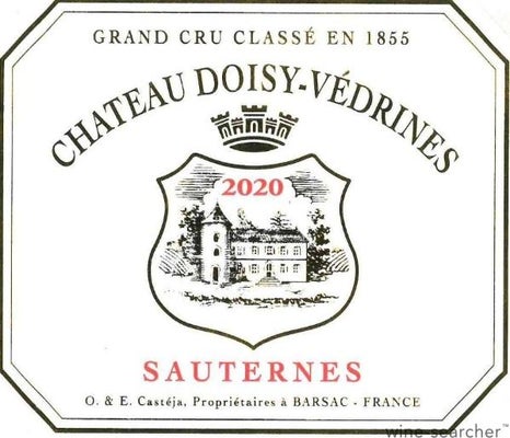 Label 1 of Chateau Doisy-Vedrines
